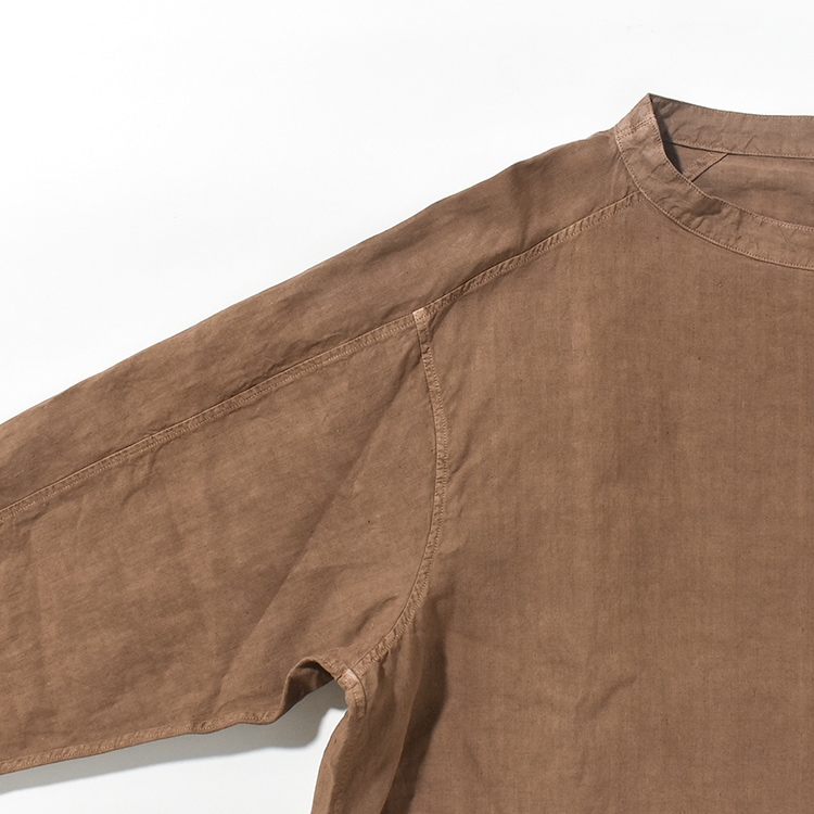 mittan SH-131DC 蓬(濃) サイズ2 mittan SH-131DC 蓬(濃) サイズ2 MITTAN 大麻長袖プルオーバー