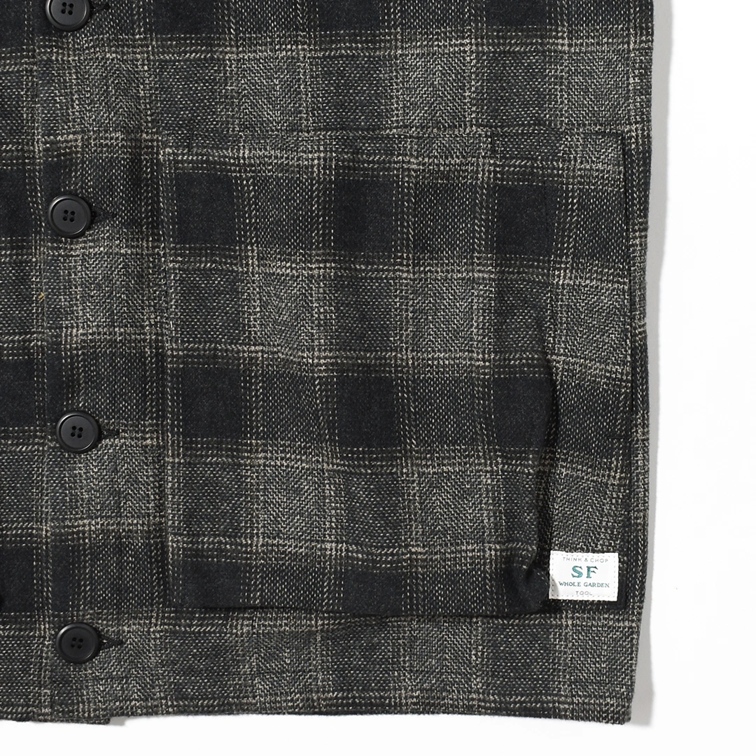 [SF-252266]SASSAFRAS(ササフラス)Digs Crew Cardie Jacket (ディグスクルーカーディージャケット)の商品画像