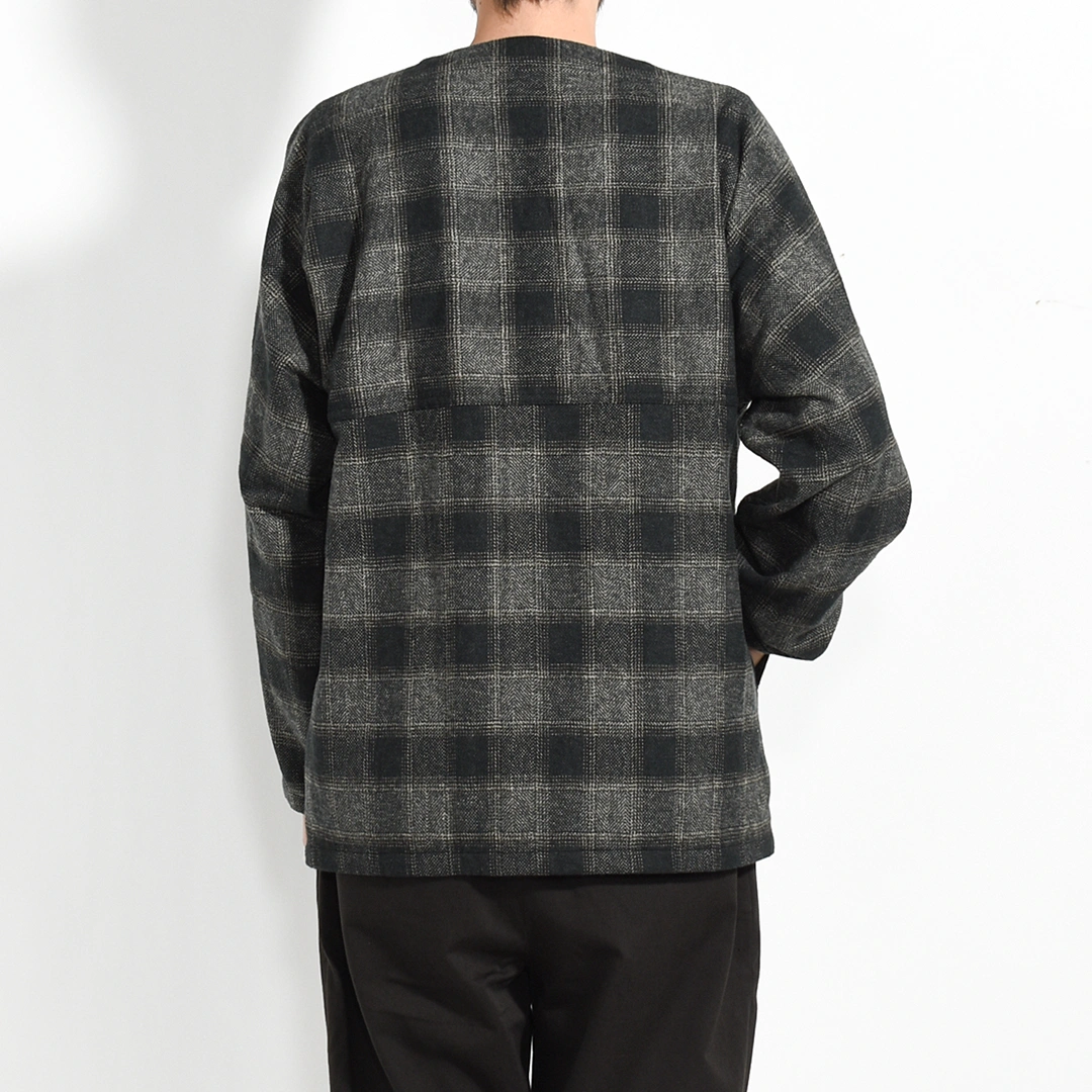 SF-252266]SASSAFRAS(ササフラス)Digs Crew Cardie Jacket (ディグス