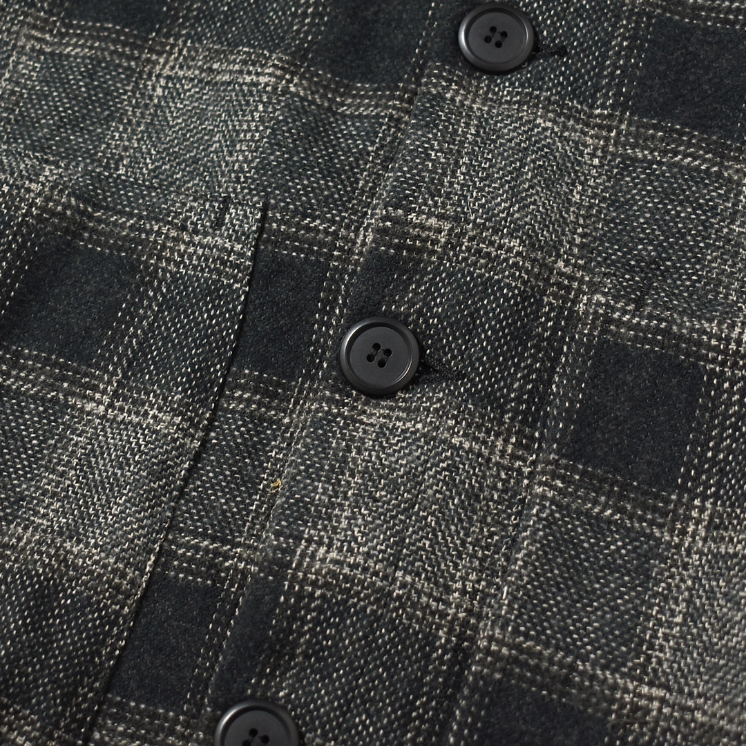 SF-252266]SASSAFRAS(ササフラス)Digs Crew Cardie Jacket (ディグス