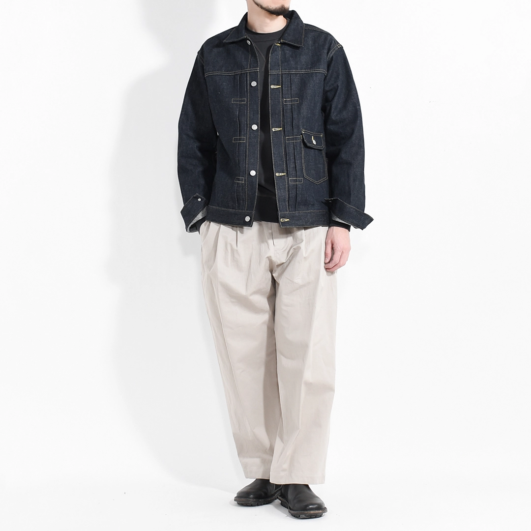 SF-252270]SASSAFRAS(ササフラス)Gardener R Jacket (ガーデナーR
