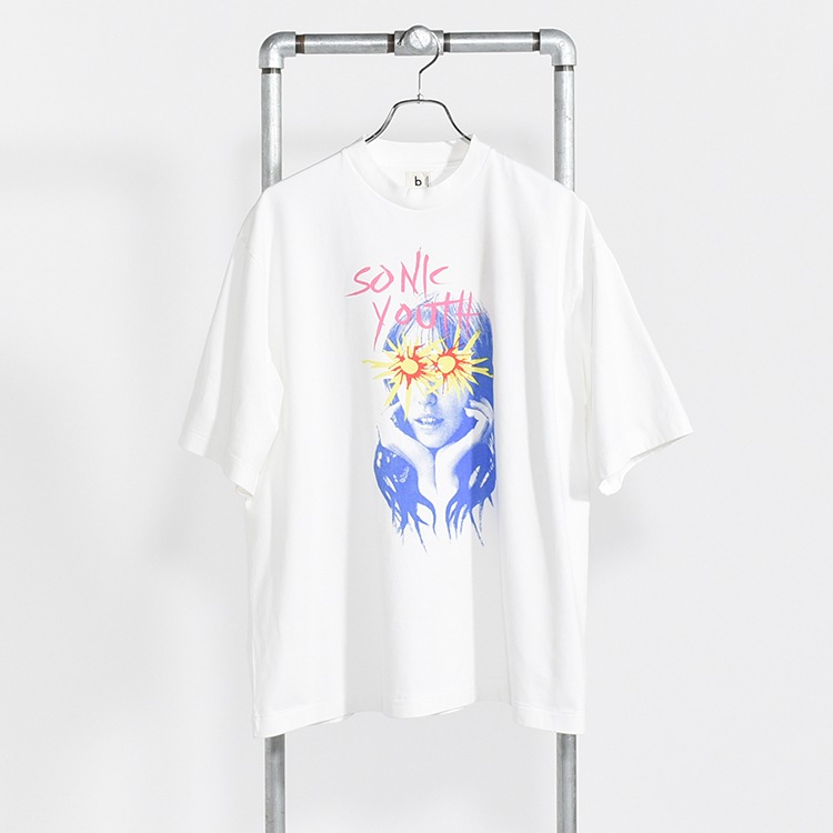 【30% OFF】[bROOTS24S34SONIC4]blurhms ROOTSTOCK(ブラームスルートストック) Sunburst Print Tee WIDE(サンバーストプリントTワイド)[OUTLET]の商品画像
