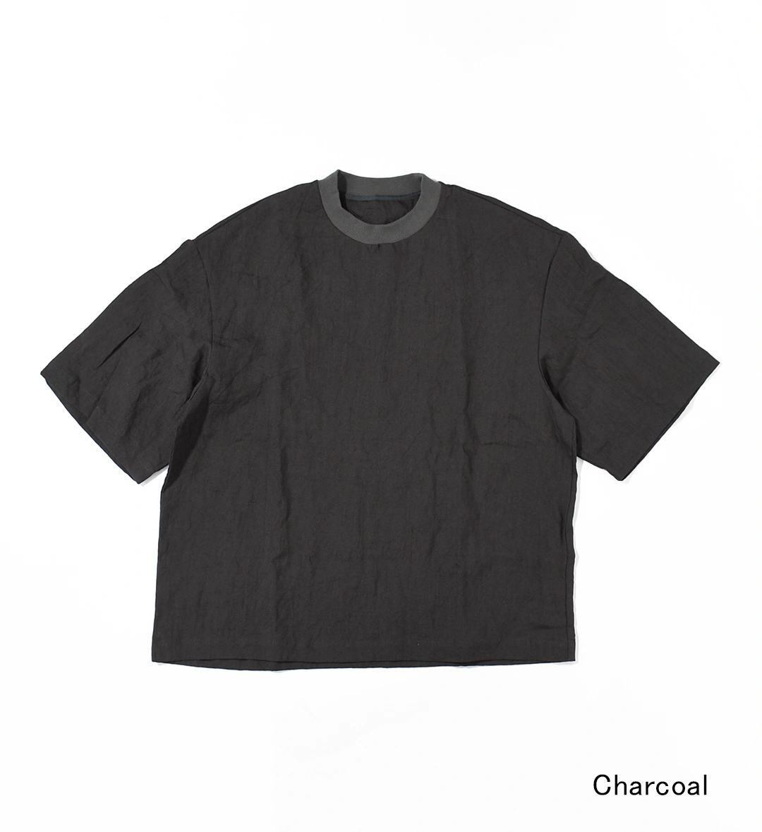 miyaページ 20% OFF】(2571)MUYA(ムヤ)Three quarter sleeve T-shirts Linen