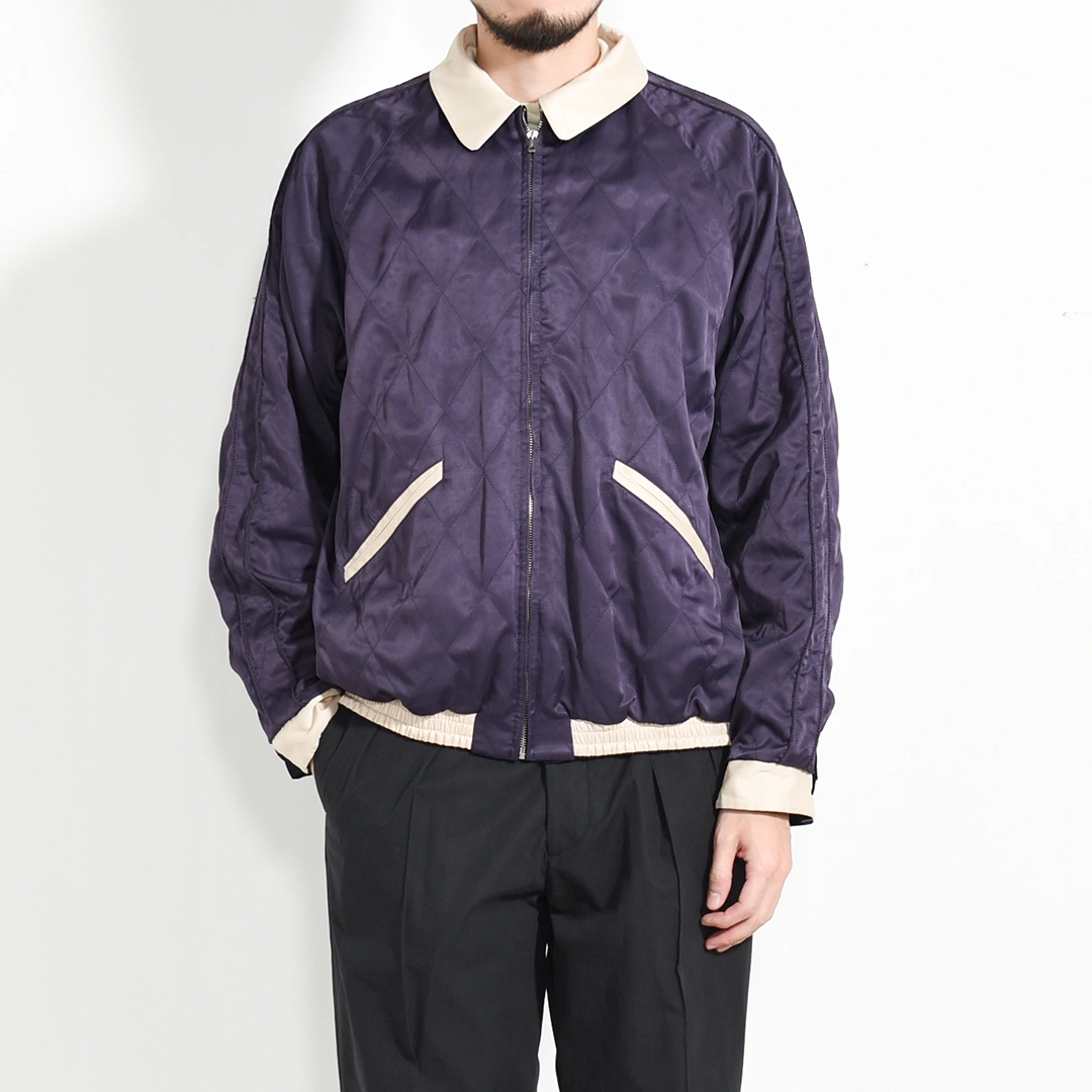 252OJ-JK12)OLD JOE(オールドジョー)Stunning Velvet Souvenir Jacket