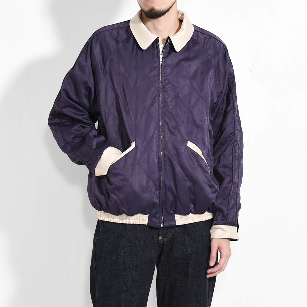 252OJ-JK12)OLD JOE(オールドジョー)Stunning Velvet Souvenir Jacket