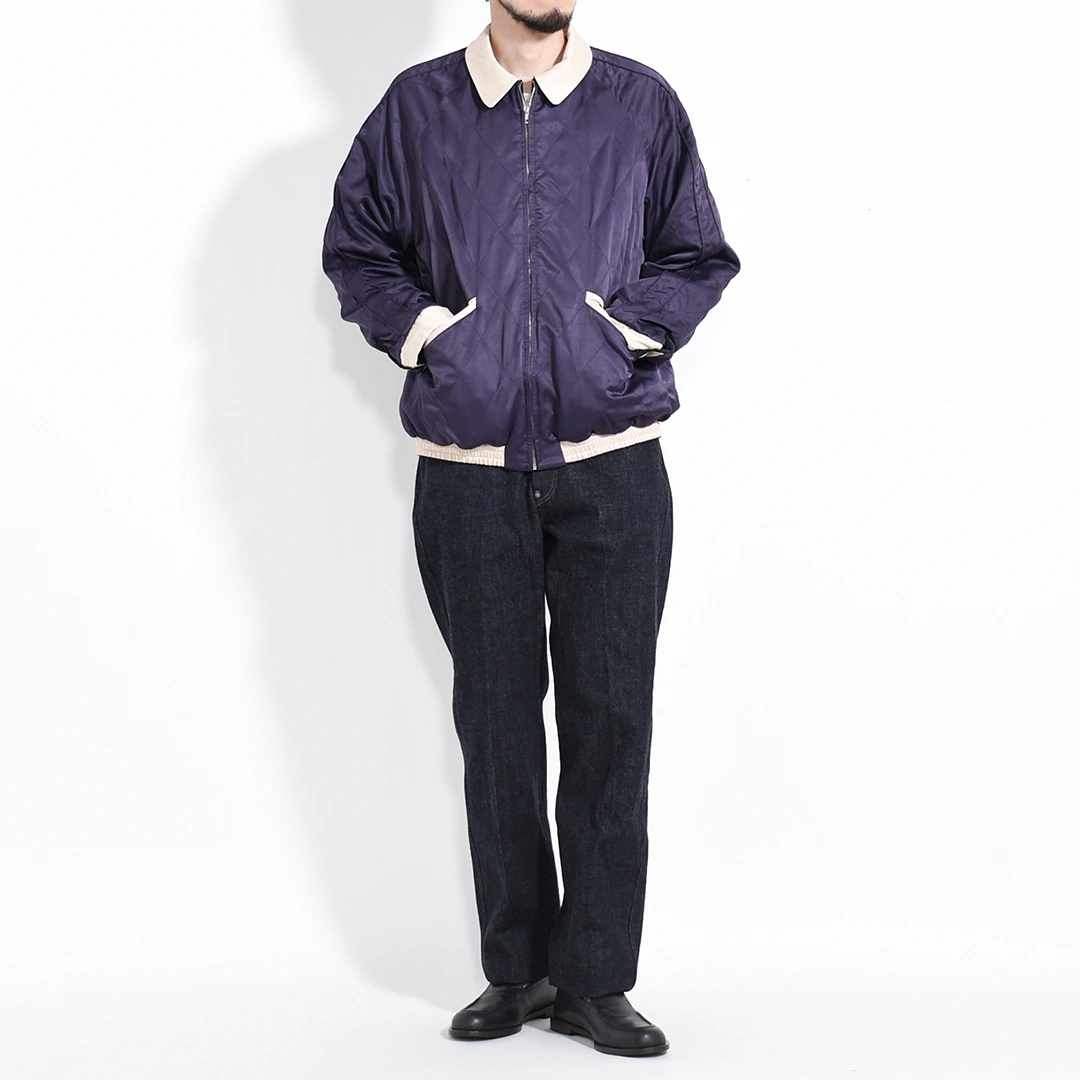 252OJ-JK12]OLD JOE(オールドジョー)Stunning Velvet Souvenir Jacket