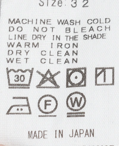 KSBS101DZ]KAPTAIN SUNSHINE(キャプテンサンシャイン) 5P Zipper Front