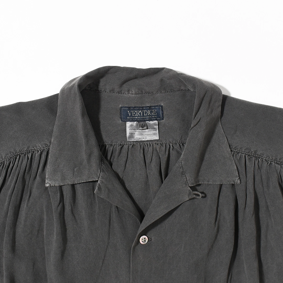 20% OFF】[V16613]VERYTAGE(ベリーテイジ)GatherShirts (ギャザー