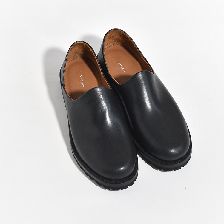 au-01-103]AUTTAA(アウッタ)Ink Black Shoes(インクブラックシューズ