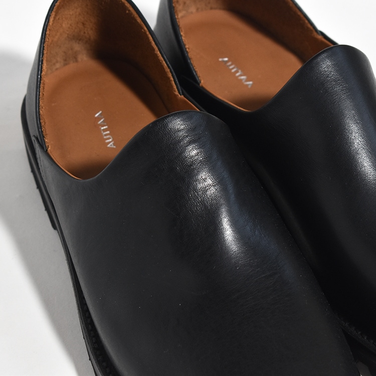 au-01-103]AUTTAA(アウッタ)Ink Black Shoes(インクブラックシューズ