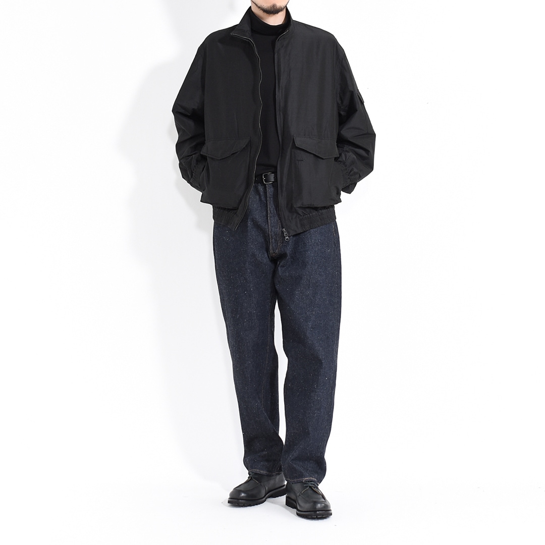 【MARKAWARE/マーカウェア】ウールフライトジャケット FLIGHT JACKET ORGANIC WOOL TROPICAL - MARKAWARE 「Area」