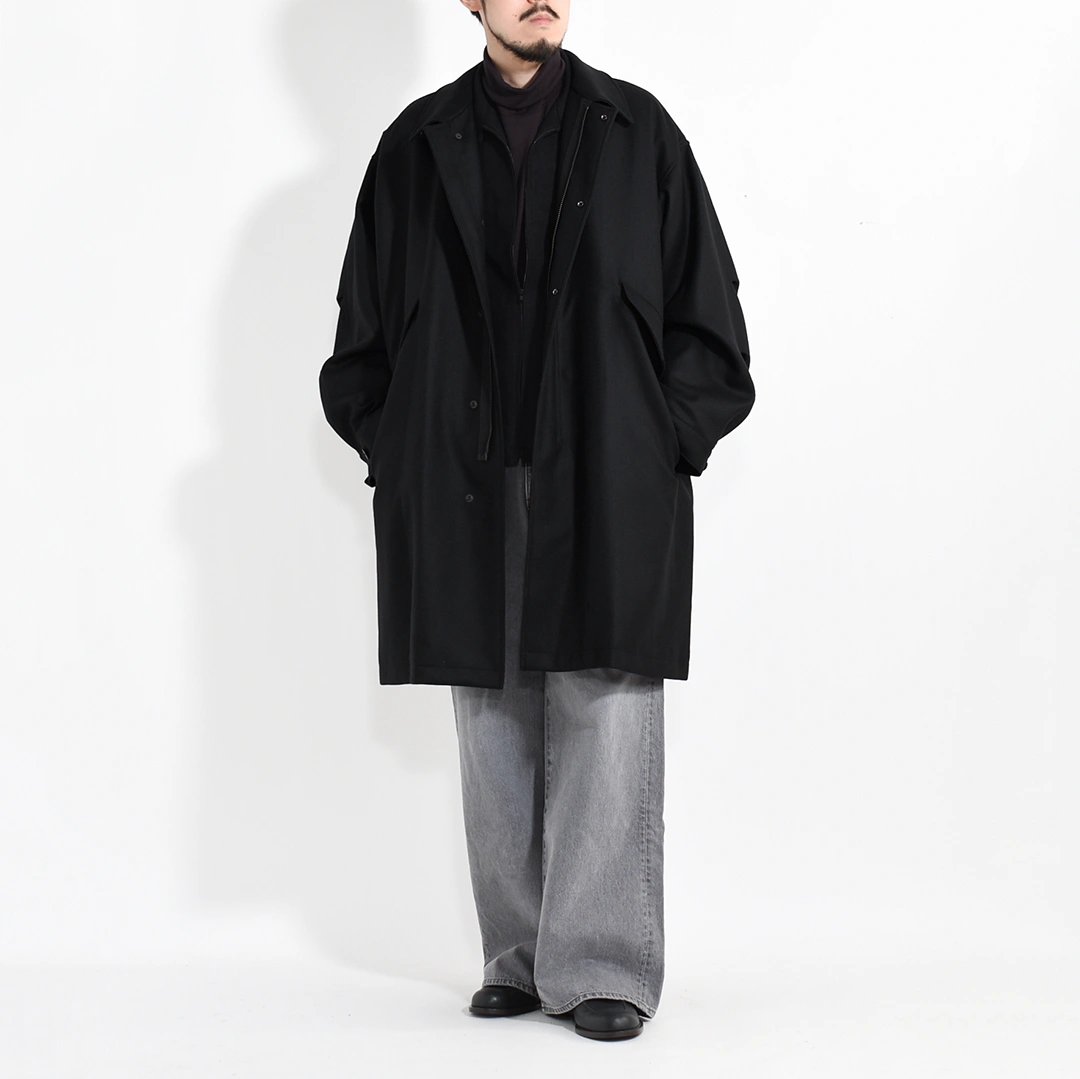 [UCT20-KC205]ULTERIOR(アルテリア)Super Fine Light Melton B/C Field Coat(スーパーファインライトメルトンフィールドコート)の商品画像