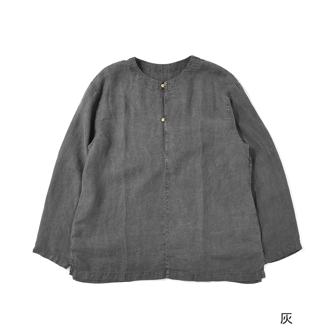 [SH-164]MITTAN(ミタン/ミッタン)亜麻大麻長袖プルオーバーの商品画像