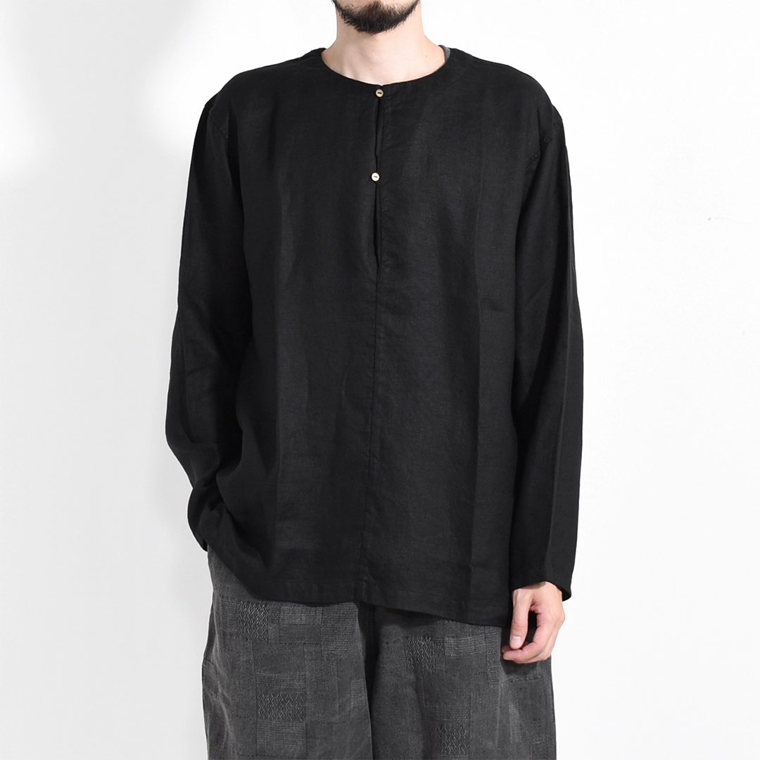 [SH-164]MITTAN(ミタン/ミッタン)亜麻大麻長袖プルオーバーの商品画像
