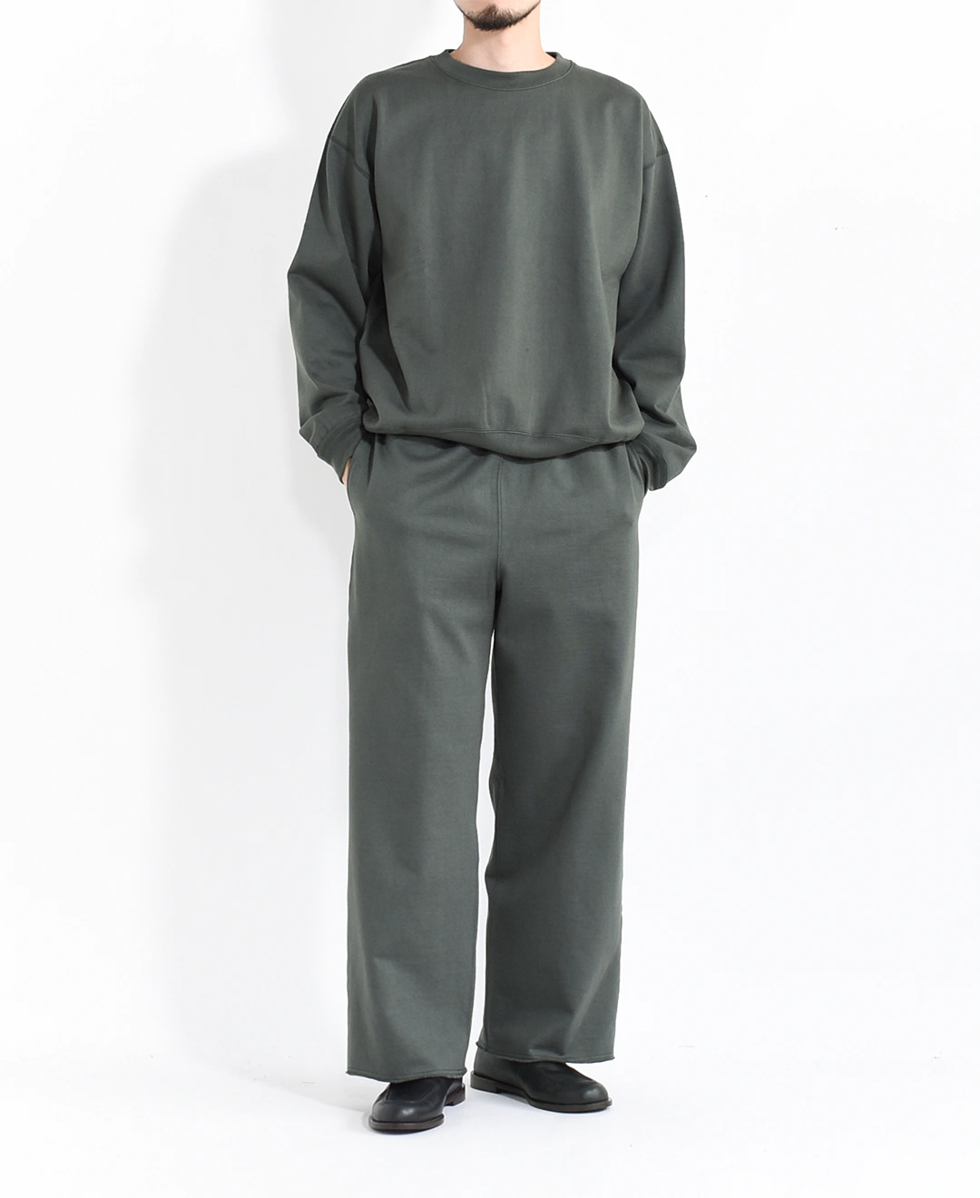 MARKAWARE オーガニックコットンワイドパンツ　マーカウェア MARKAWARE (マーカウェア)｜WIDE STRAIGHT TROUSERS BLACK 正規