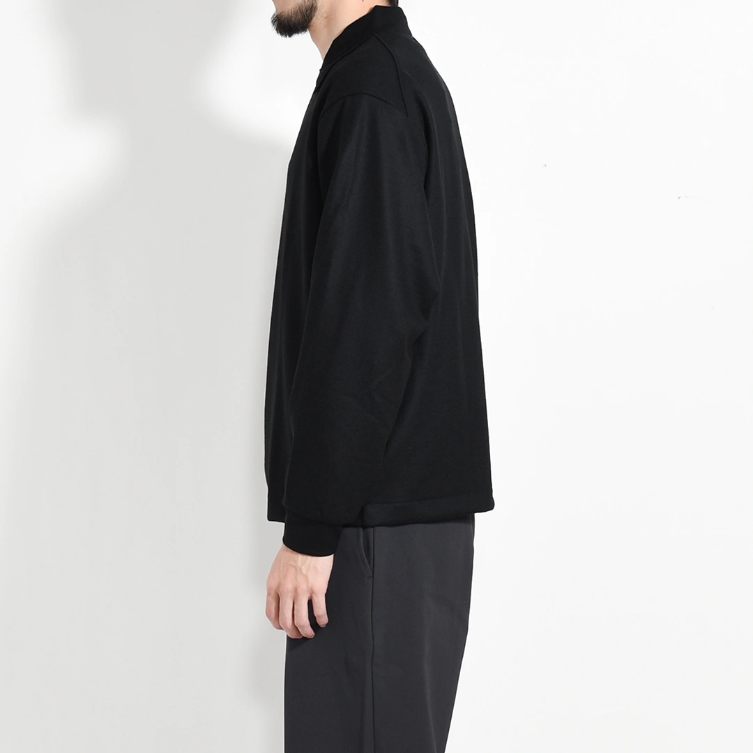 [m25d11cs01c]marka(マーカ) Super 140S Wool Knit Shirt Cardigan(Super140's ウール天竺シャツカーディガン)の商品画像