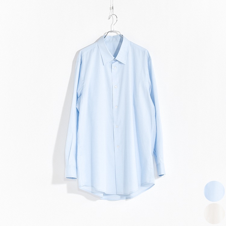 【50% OFF】[UNSH31-C]un/unbient(アン/アンビエント)REGULAR COLLAR SHIRT / COTTON(レギュラーカラーシャツ/コットン)[OUTLET]の商品画像