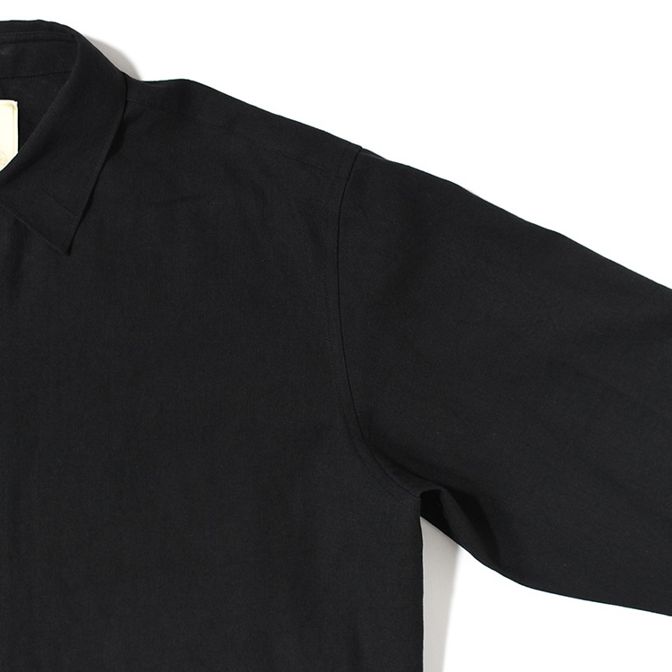 30% OFF】(KM251SH01A)KIMURA(キムラ/木村)Hook Front Shirt/Linen