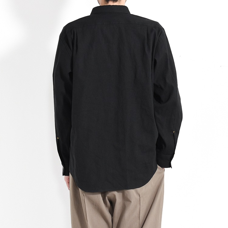 30% OFF】(KM251SH01A)KIMURA(キムラ/木村)Hook Front Shirt/Linen