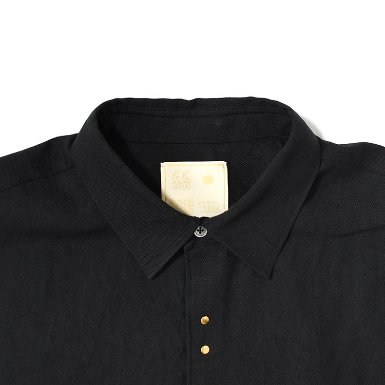 30% OFF】(KM251SH01A)KIMURA(キムラ/木村)Hook Front Shirt/Linen