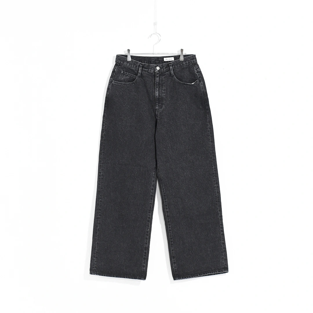 n0003]nakedgauge(ネイキッドゲージ)BLACK DENIM FD ASHLEY JEANS