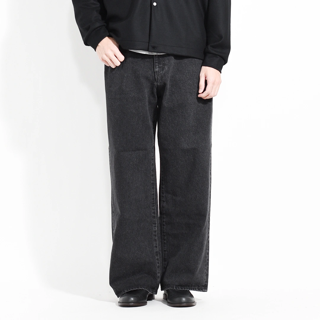 n0003]nakedgauge(ネイキッドゲージ)BLACK DENIM FD ASHLEY JEANS