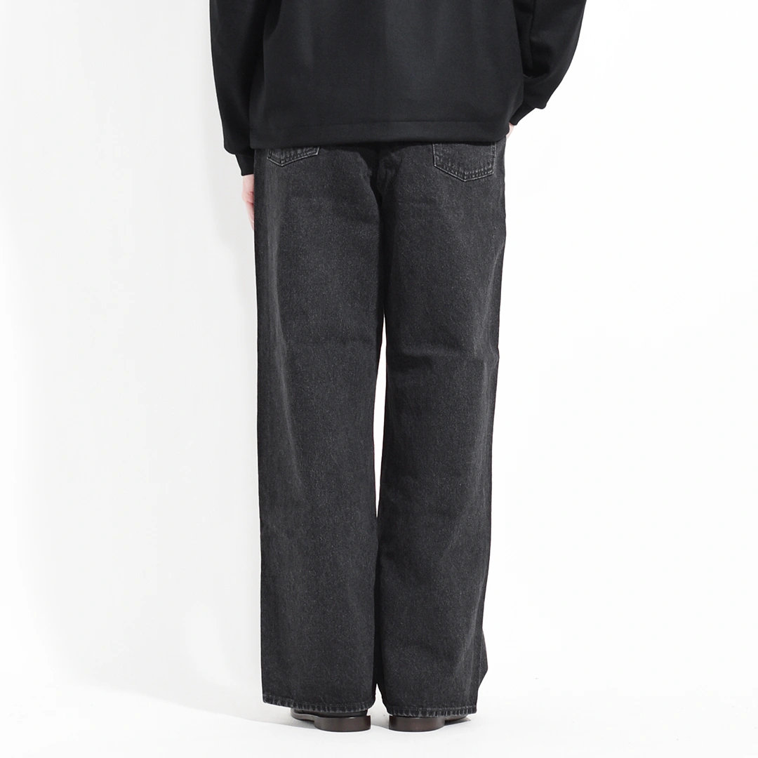 n0003]nakedgauge(ネイキッドゲージ)BLACK DENIM FD ASHLEY JEANS