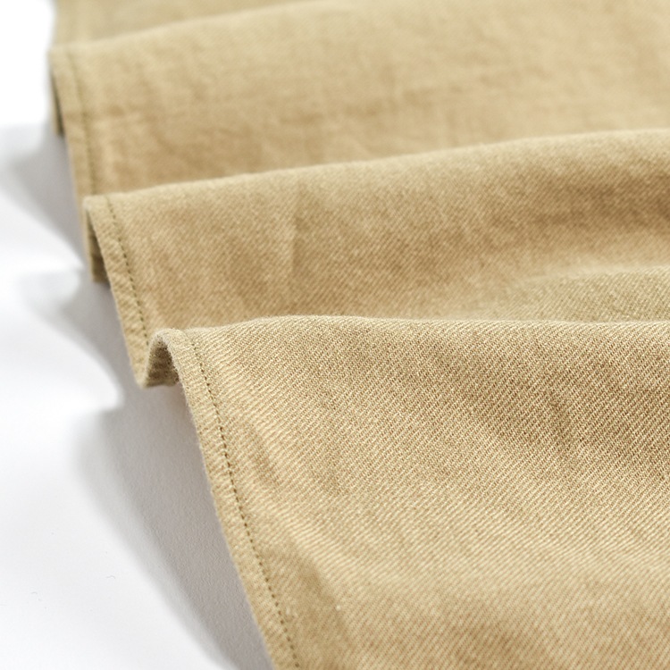 [PMAS-LS01]PHIGVEL(フィグベル) C/L Open Collar LS Shirt(コットンリネンオープンカラーシャツ)の商品画像