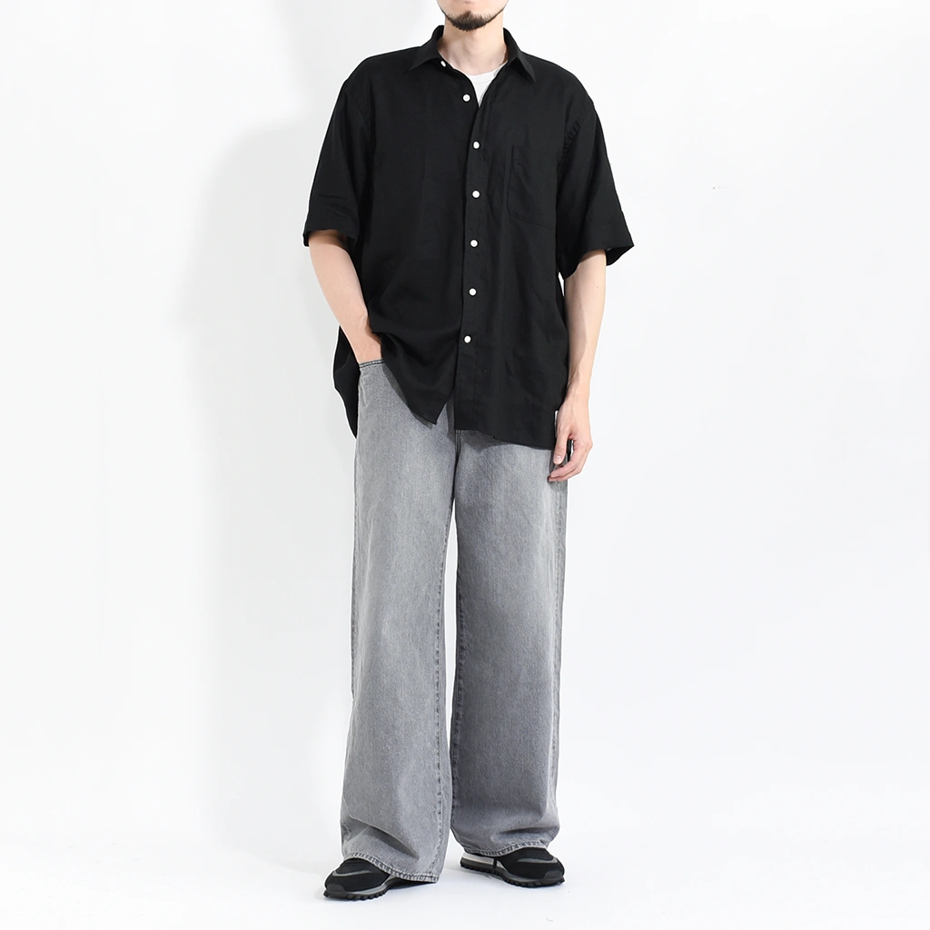 【20% OFF】(s-008A-SS)SUNNY ELEMENT(サニーエレメント)Sleeping Shirt S/S Linen(スリーピングシャツ半袖リネン)【SUMMER SALE】の商品画像
