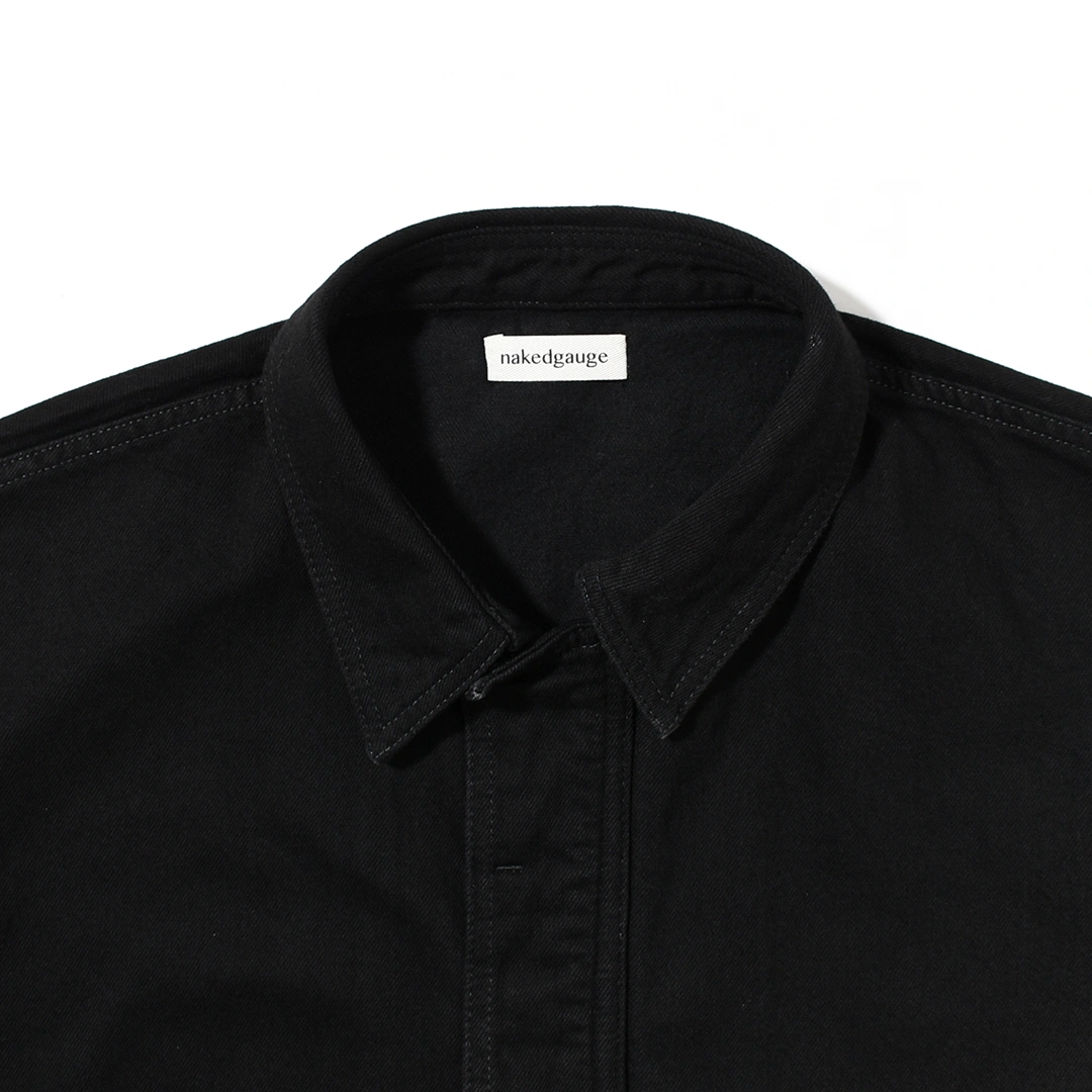 n0024]nakedgauge(ネイキッドゲージ)ONE WASH BLACK DENIM BLOUSON