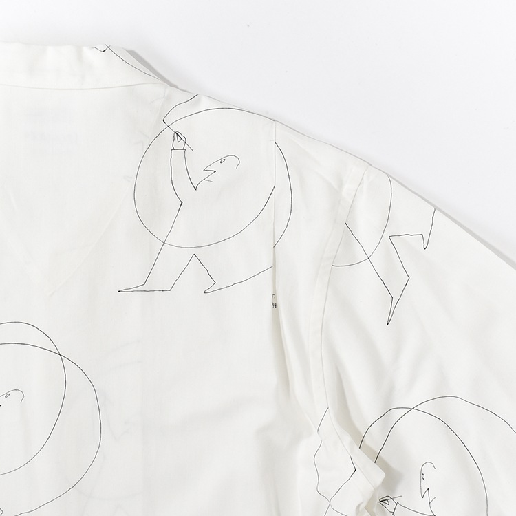 (251OJ-SH01)OLD JOE(オールドジョー)OPEN COLLAR SHIRTS (Saul Steinberg) / オープンカラーシャツ(ソウル・スタインバーグ)の商品画像