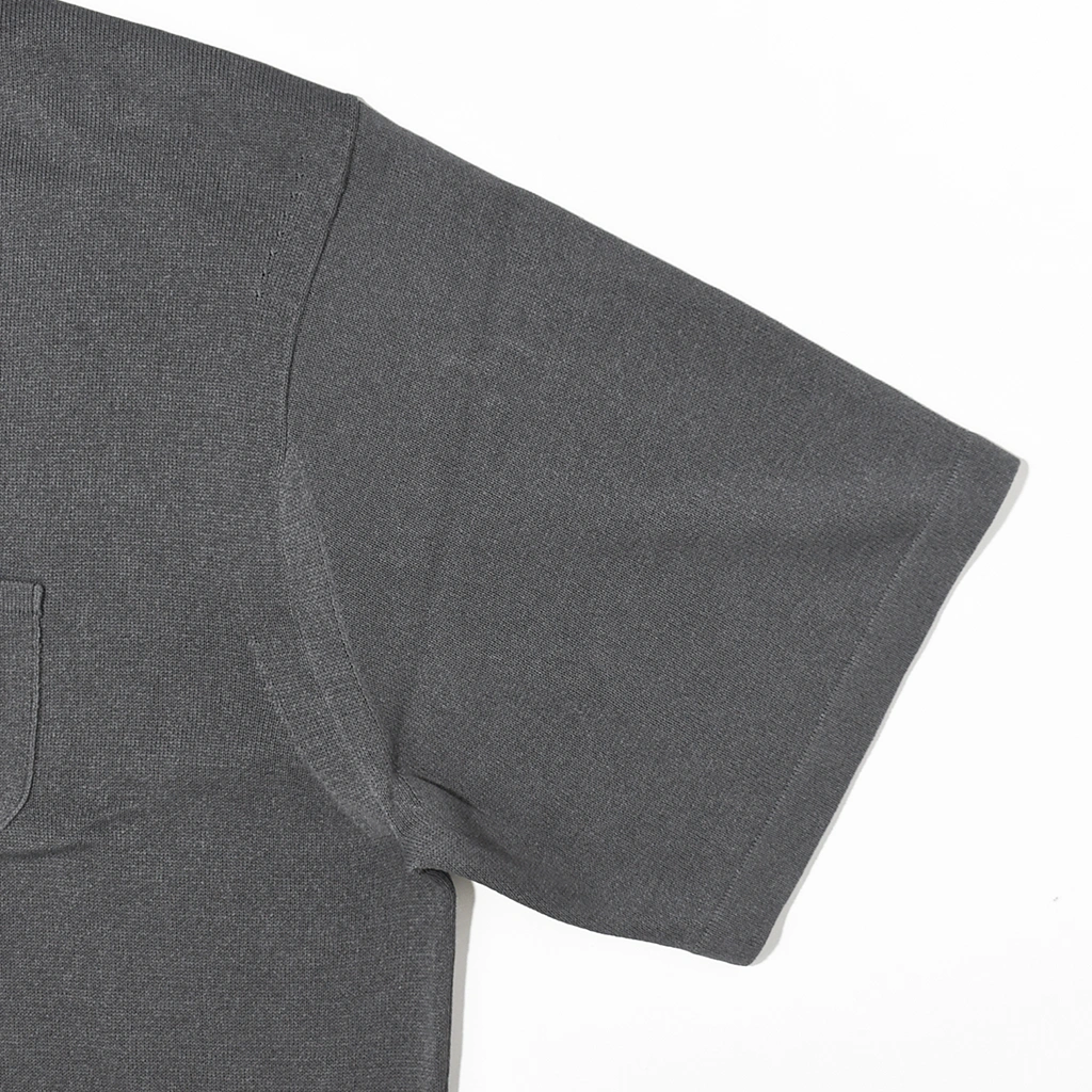 【20% OFF】[2501-015]crepuscule (クレプスキュール) Washi Knit T-Shirt (和紙ニットTシャツ)【SUMMER SALE】の商品画像