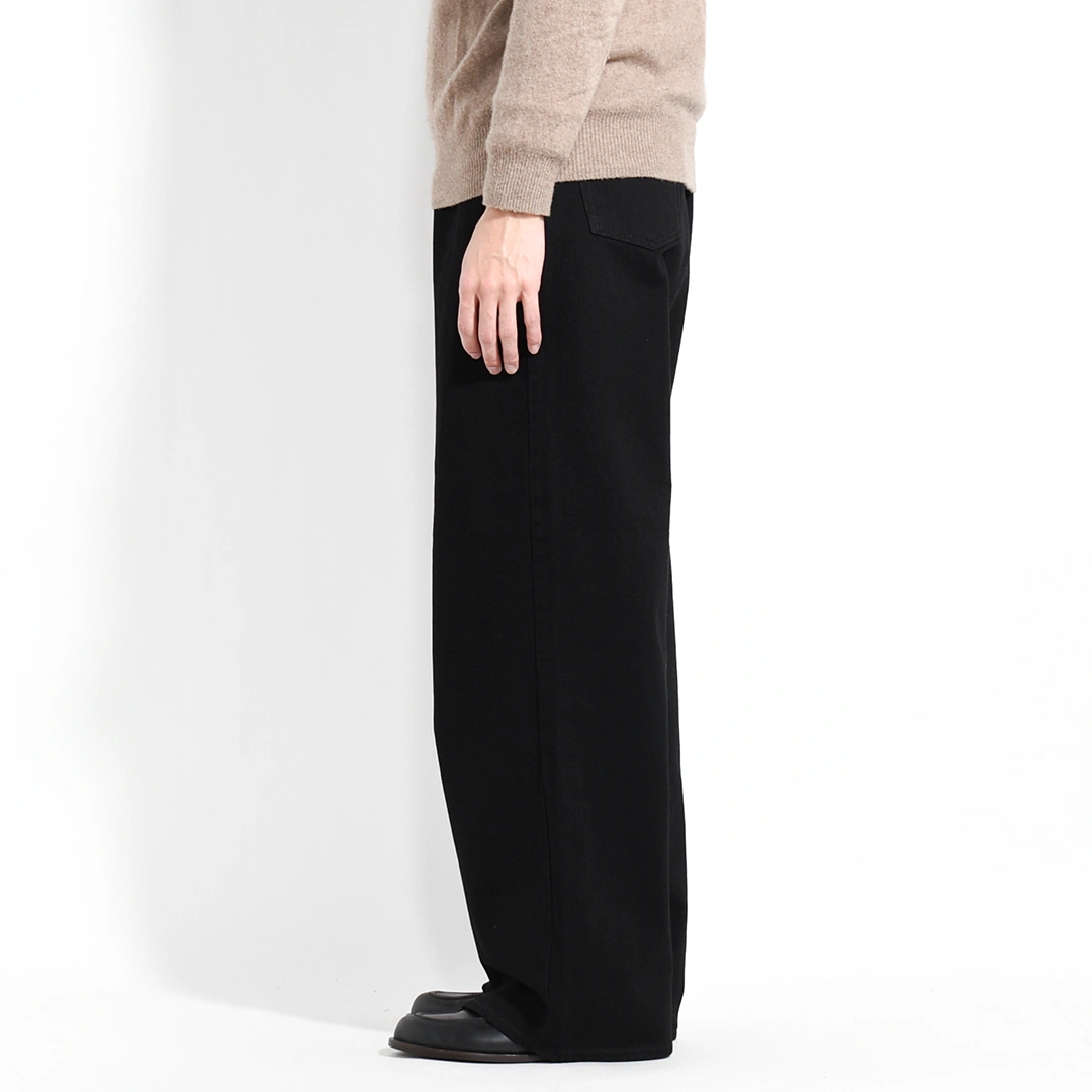 n0025]nakedgauge(ネイキッドゲージ)ONE WASH BLACK DENIM ASHLEY