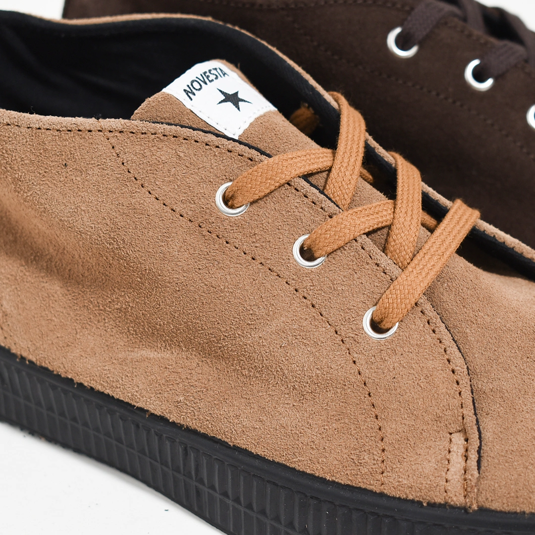 NOVESTA ノベスタ ダークブラウン スエード スニーカー size36 NOVESTA（ノヴェスタ / ノベスタ） 公式ストア通販 - STAR MASTER WAX