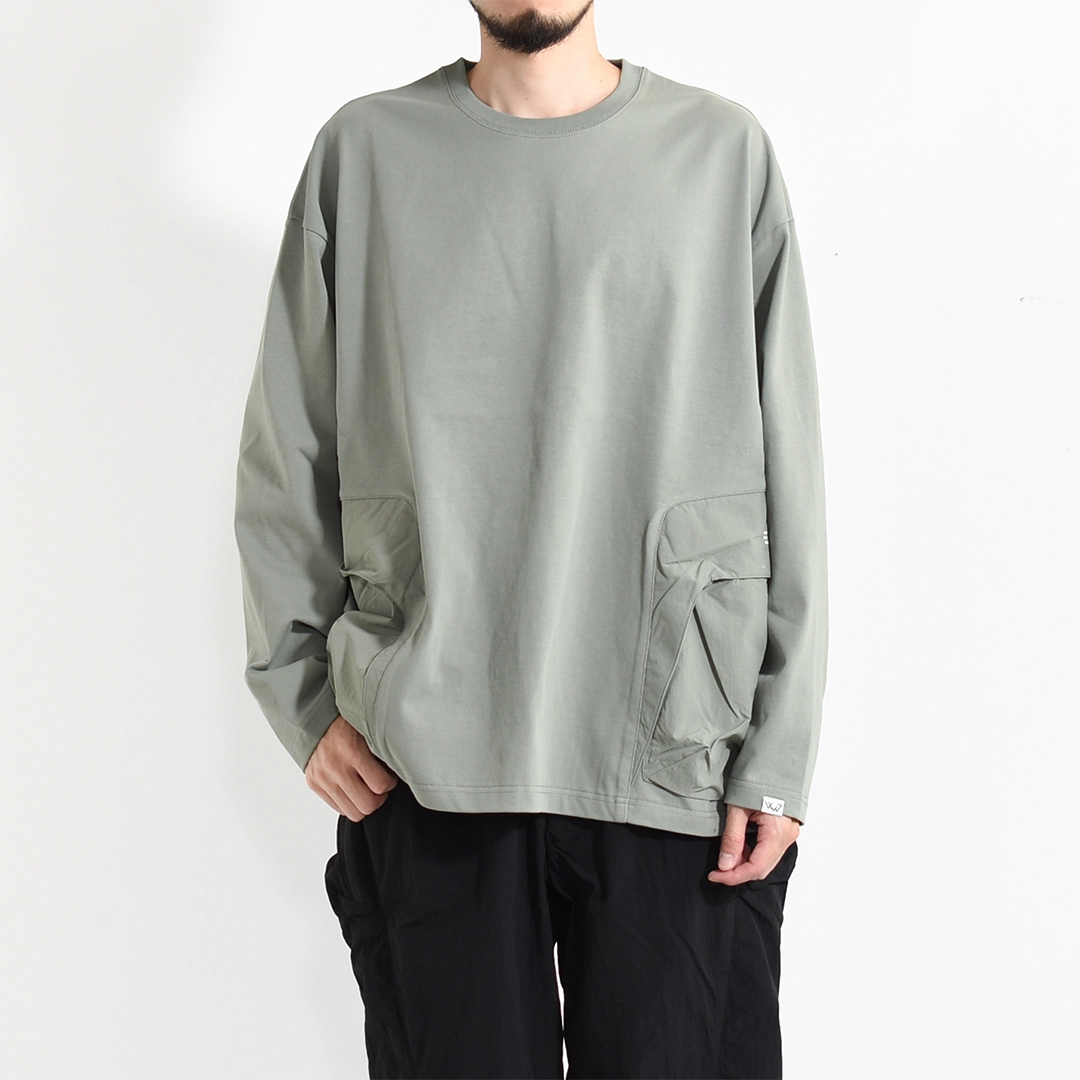 【50% OFF】[CMF2601-C08]CMF OUTDOOR GARMENT(シーエムエフアウトドアガーメント)PHANTOM TEE MOD L/S(ファントム Tシャツ) 【SUMMER SALE】の商品画像