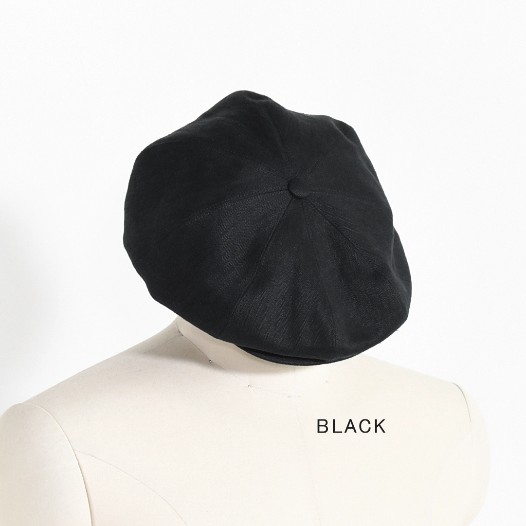 [261OJ-HT02]OLD JOE(オールドジョー)Linen Herringbone Peaked Cap(リネンヘリンボーンピークドキャップ)の商品画像