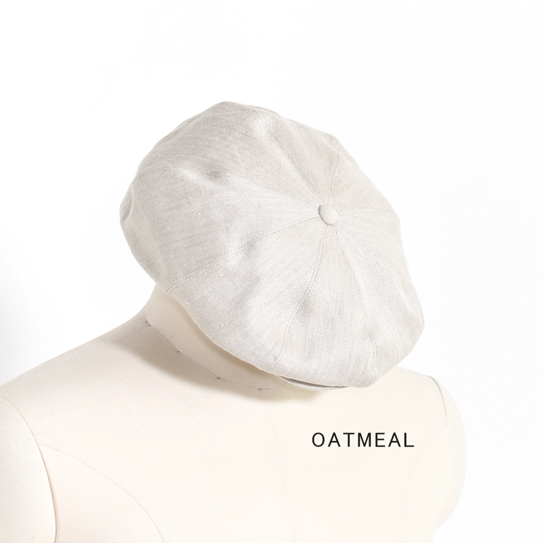 261OJ-HT02]OLD JOE(オールドジョー)Linen Herringbone Peaked Cap