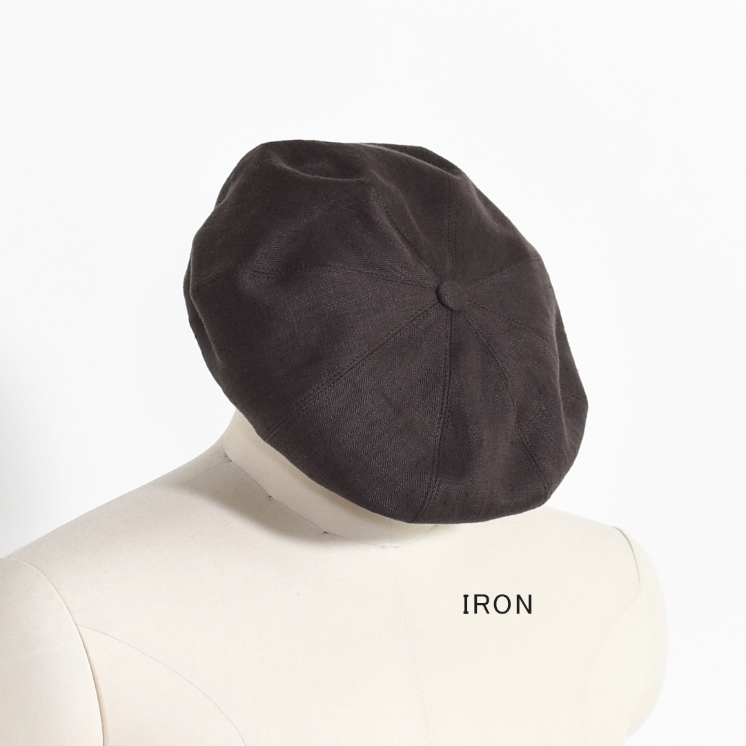 OLD JOE リネンニットキャップ 261OJ-HT02]OLD JOE(オールドジョー)Linen Herringbone Peaked Cap