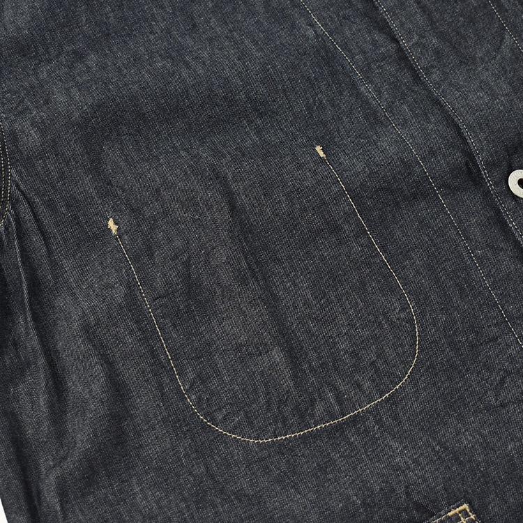 【30% OFF】[BROOTS25S6DEM]blurhms ROOTSTOCK(ブラームスルートストック) Light oz Denim Coverall(ライトオンスデニムカバーオール)[OUTLET]の商品画像