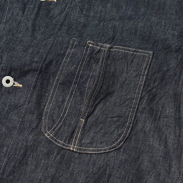 【30% OFF】[BROOTS25S6DEM]blurhms ROOTSTOCK(ブラームスルートストック) Light oz Denim Coverall(ライトオンスデニムカバーオール)[OUTLET]の商品画像