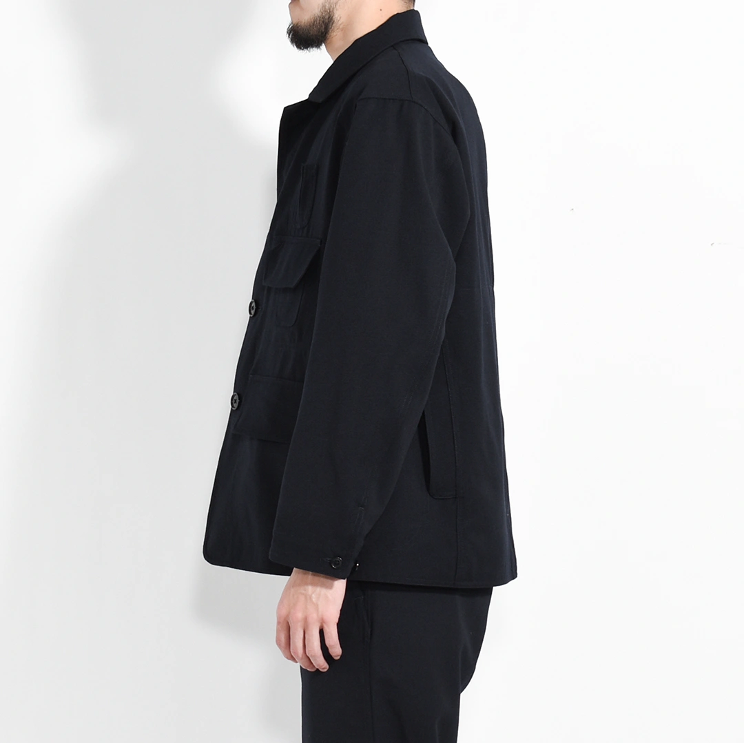 PMAU-OT08]PHIGVEL(フィグベル) W/CA Hunting Jacket (ウールカシミヤ