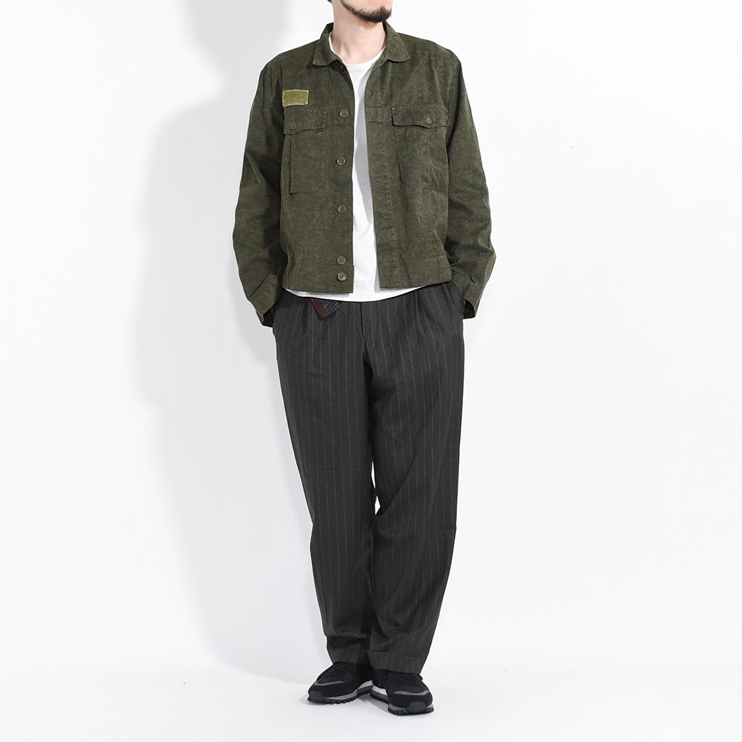 [ch4108] CHANGES (チェンジーズ) Remake Belted Slacks(リメイクベルテッドスラックス)の商品画像