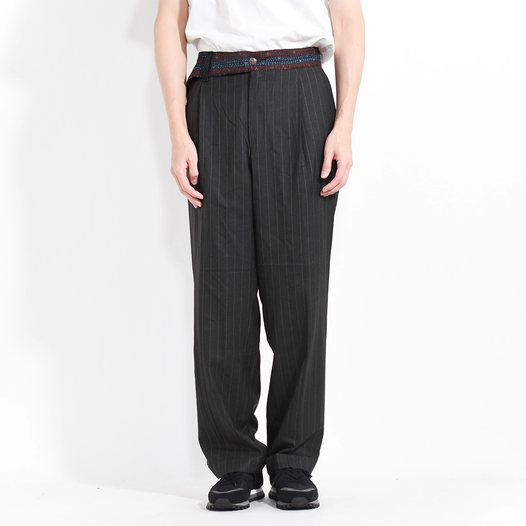 [ch4108] CHANGES (チェンジーズ) Remake Belted Slacks(リメイクベルテッドスラックス)の商品画像