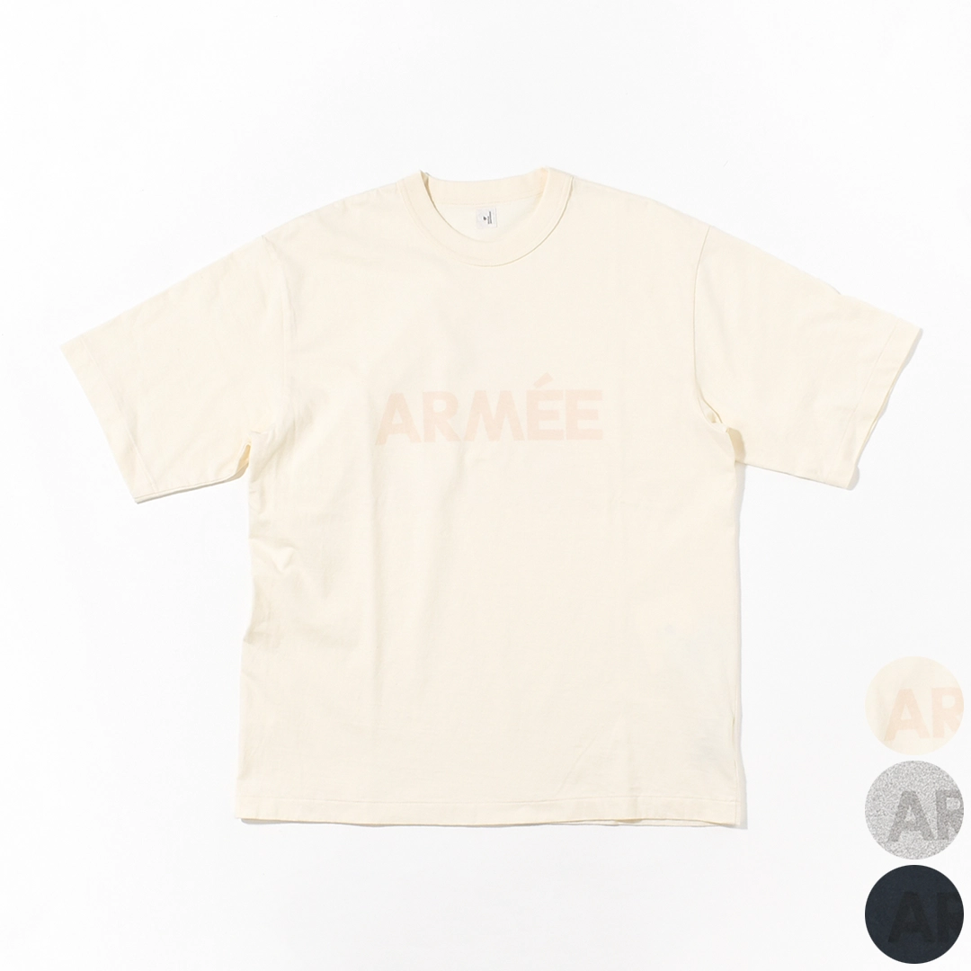 [bROOTS25S35S26C]blurhms ROOTSTOCK(ブラームスルーツストック) ARMEE 88/12 Print Tee STANDARD (ARMEEプリントTスタンダード)の商品画像