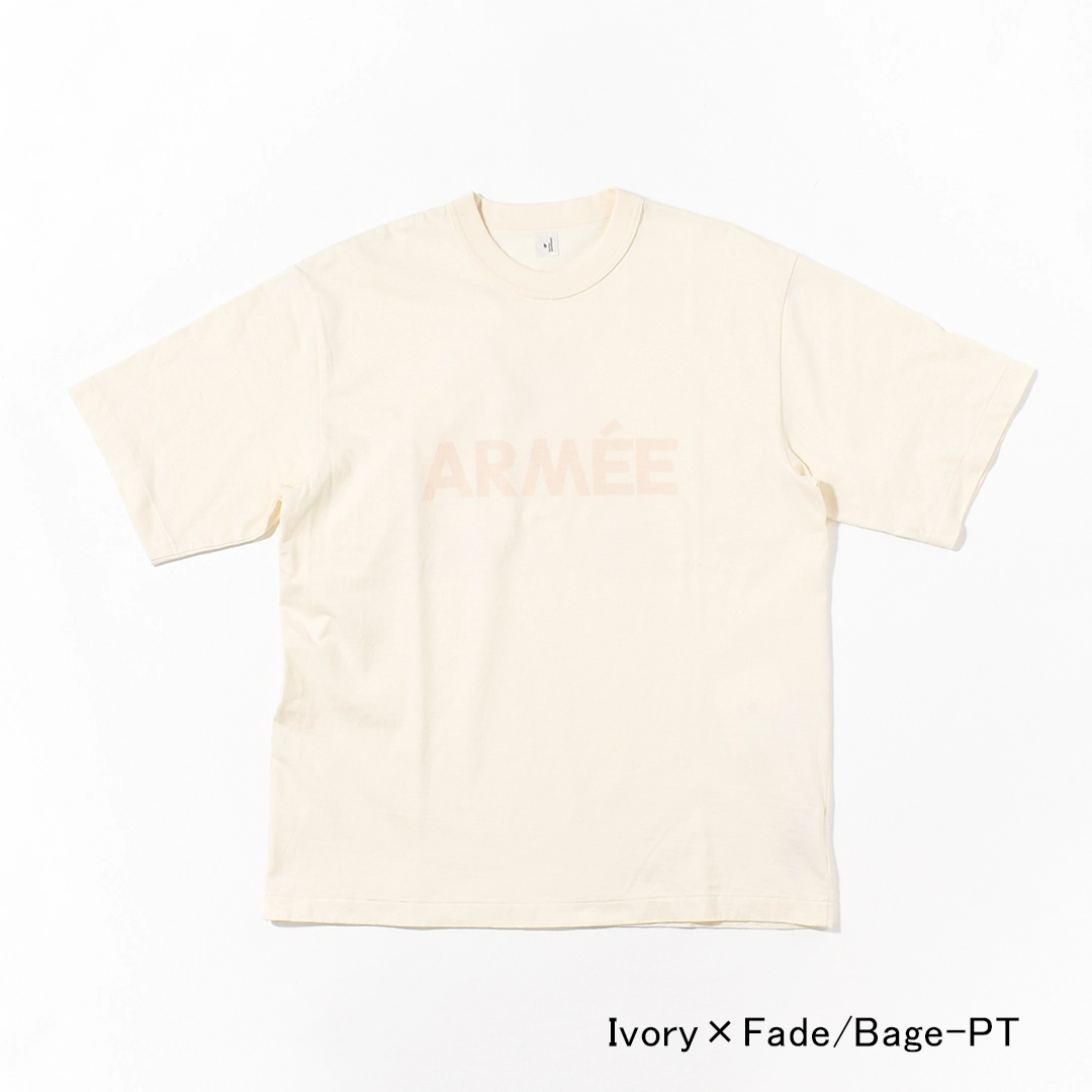 [bROOTS25S35S26C]blurhms ROOTSTOCK(ブラームスルーツストック) ARMEE 88/12 Print Tee STANDARD (ARMEEプリントTスタンダード)の商品画像