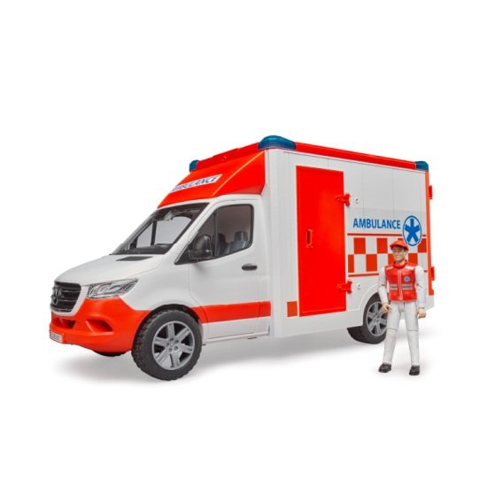 bruder ブルーダー MB　救急車（フィギュア付き） BR02676 正規販売店