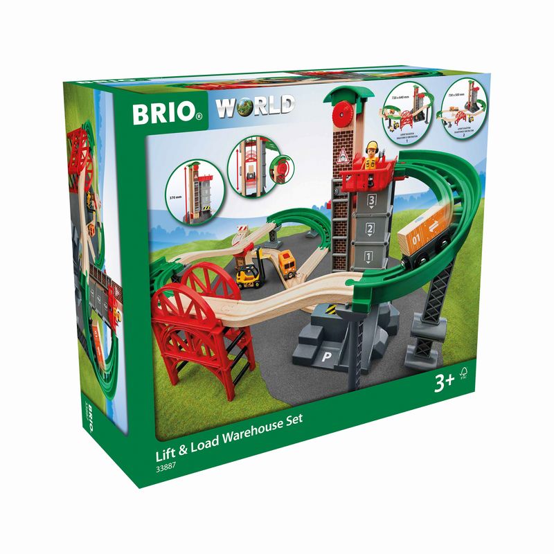 BRIO ウェアハウスレールセット　33887