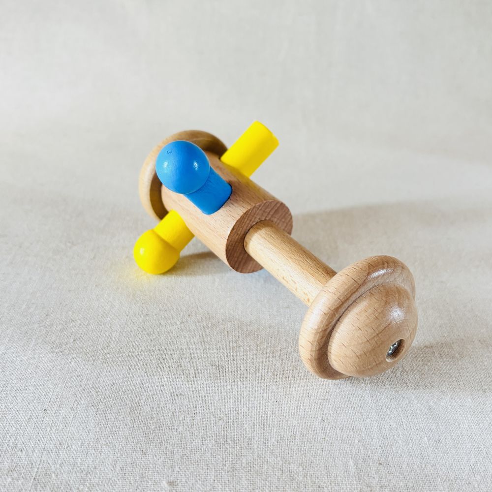 エデュコ educo 木製ラトル Move the Dolio 木のおもちゃ 木製玩具