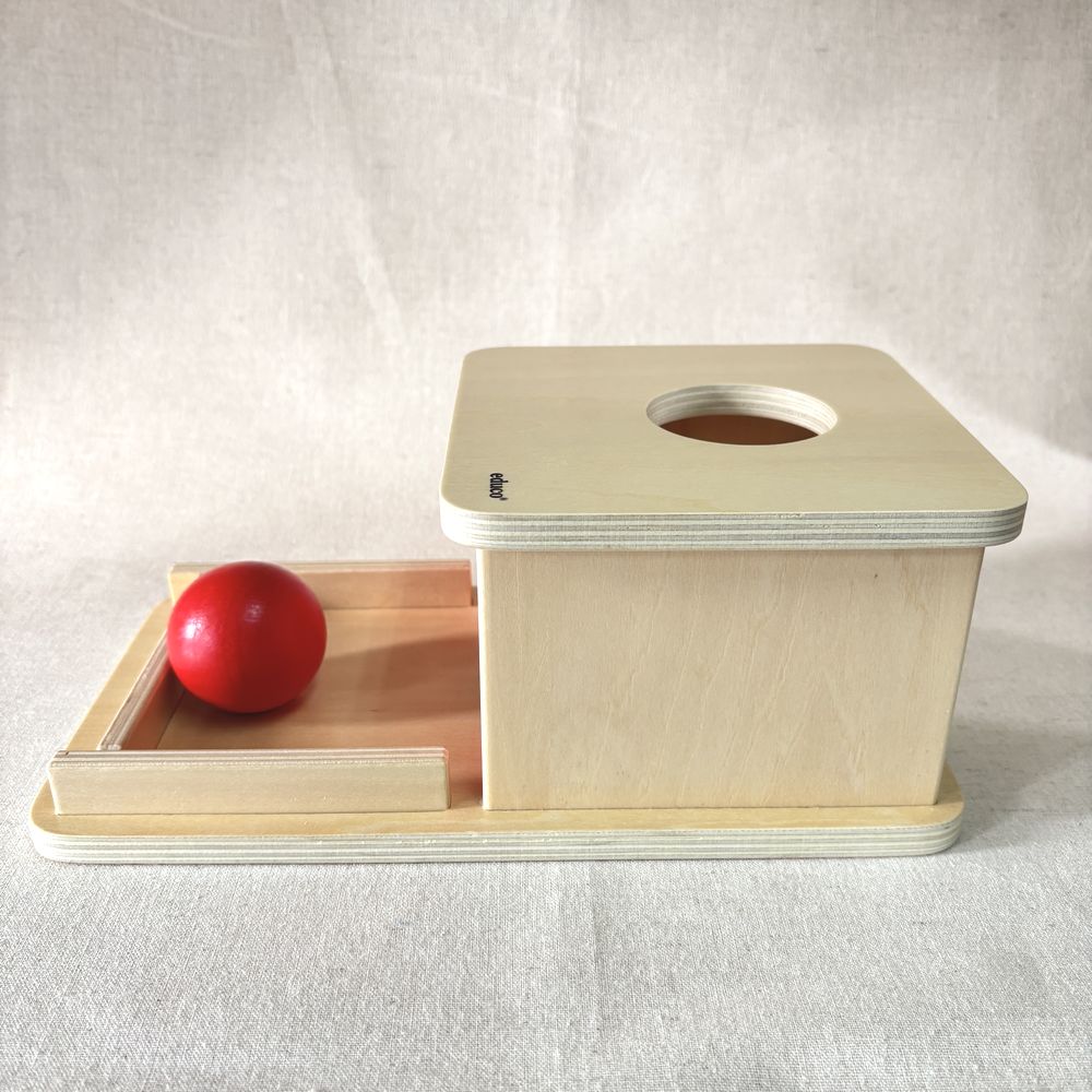 エデュコ educo ボール落としボックス1 Peek-A-Boo-BOX1 木のおもちゃ