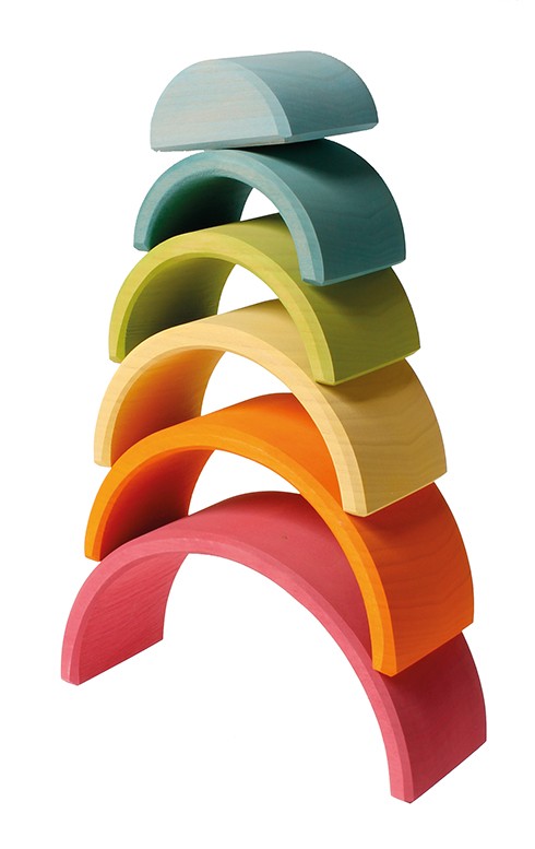 グリムス社 パステルアーチ・小 GM10701 虹色トンネル